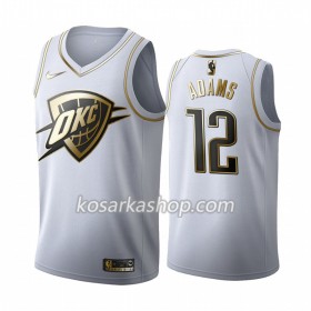 Dres Oklahoma City Thunder Steven Adams 12 Nike 2019-20 Bijela Golden Edition Swingman